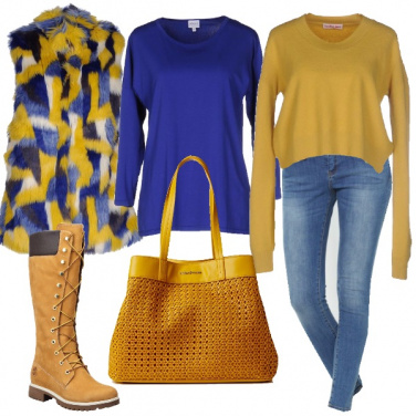 Outfit Giallo mania