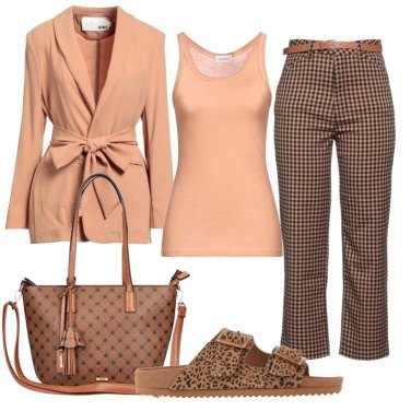 Outfit Pantalones De cuadros Mujer: 16 Outfit Mujer | Bantoa