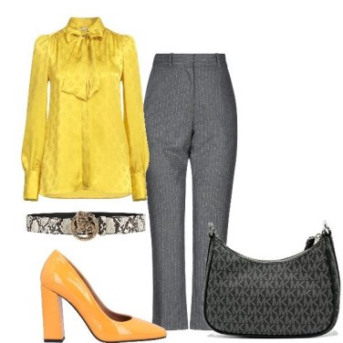 Outfit Camisas Amarillo Un solo color Mujer: 4 Outfit Mujer | Bantoa
