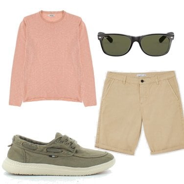 Outfit Bermuda Beige Uomo: 11 Outfit Uomo | Bantoa