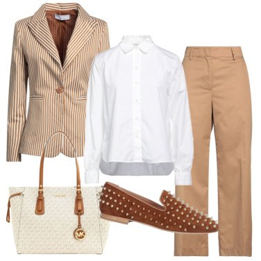 Outfit Blazers De rayas Mujer: 11 Outfit Mujer | Bantoa