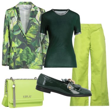 Outfit Mocasines Verde Mujer: 11 Outfit Mujer | Bantoa