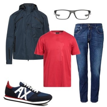 Outfit Abrigos Azul Hombre: 2 Outfit Hombre | Bantoa