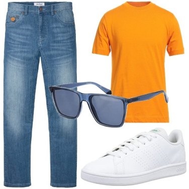 Outfit Camiseta Naranja Hombre: 5 Outfit Hombre | Bantoa