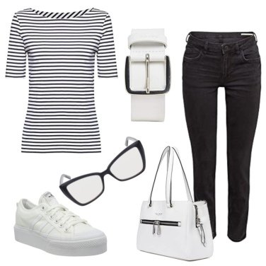 Outfit Cinturones Blanco Mujer: 11 Outfit Mujer | Bantoa