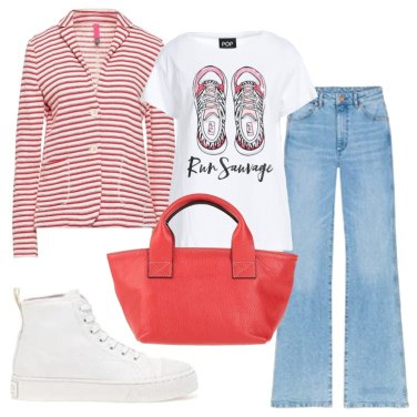 Outfit Chaquetas Rojo Mujer: 4 Outfit Mujer | Bantoa