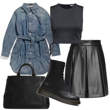 Outfit Botines Negro Mujer: 27 Outfit Mujer | Bantoa