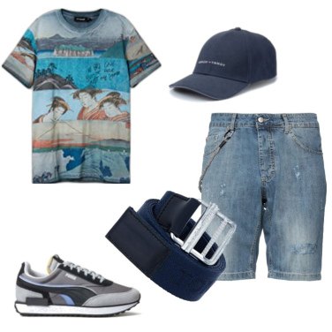 Outfit Sombreros Azul Hombre: 14 Outfit Hombre | Bantoa