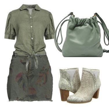 Outfit Camisas Verde Mujer: 15 Outfit Mujer | Bantoa