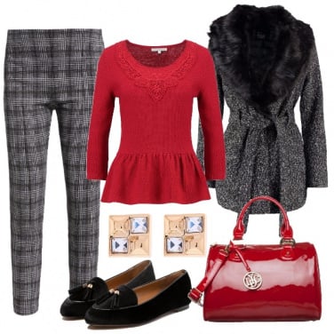 Outfit Chic e raffinato con brio
