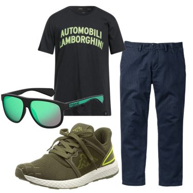 Outfit Sneakers Verde Hombre: 40 Outfit Hombre | Bantoa