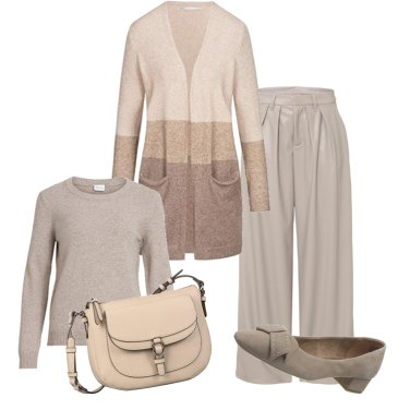 Outfit Zapatos de tacón Beige Mujer: 32 Outfit Mujer | Bantoa