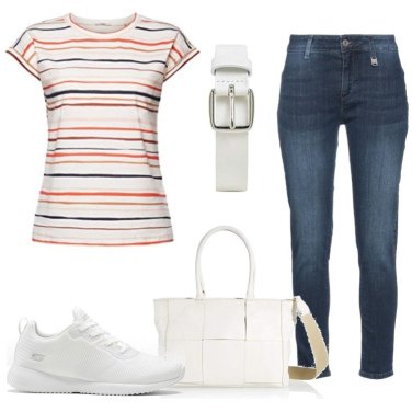 Outfit Cinturones Blanco Mujer: 11 Outfit Mujer | Bantoa