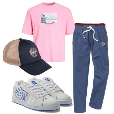 Outfit Camiseta Rosa Hombre: 5 Outfit Hombre | Bantoa