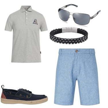 Outfit Polo Gris Hombre: 16 Outfit Hombre | Bantoa