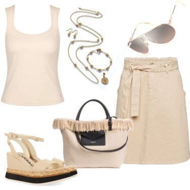 Outfit Sandalias Blanco Mujer: 100 Outfit Mujer | Bantoa