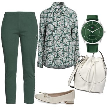 Outfit Camisas Verde Mujer: 13 Outfit Mujer | Bantoa