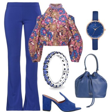 Outfit Pantalones Azul Mujer: 100 Outfit Mujer | Bantoa