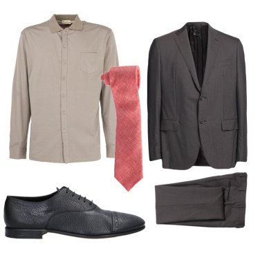 Outfit Cravatte Rosso Uomo: 5 Outfit Uomo | Bantoa