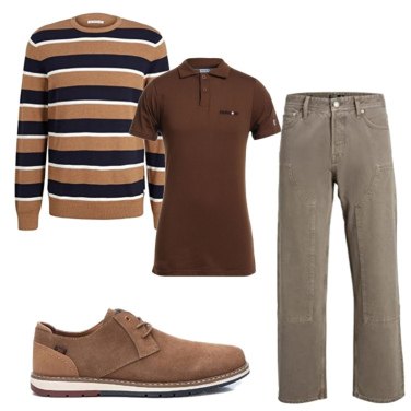 Outfit Zapatos con cordones Gris Hombre: 28 Outfit Hombre | Bantoa