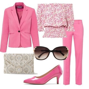 Outfit Blazers Rosa Mujer: 15 Outfit Mujer | Bantoa