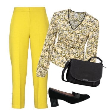 Outfit Pantalones Verde Un solo color Mujer: 38 Outfit Mujer | Bantoa