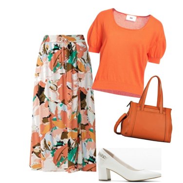 Outfit Faldas Naranja Mujer: 6 Outfit Mujer | Bantoa