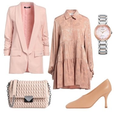 Outfit Blazers Rosa Mujer: 15 Outfit Mujer | Bantoa