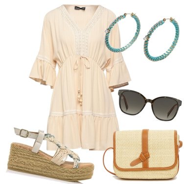 Outfit Vestidos Beige Mujer: 40 Outfit Mujer | Bantoa