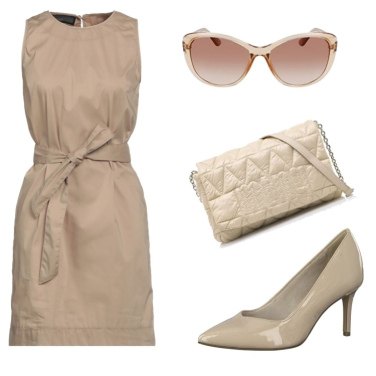 Outfit Vestidos Beige Mujer: 40 Outfit Mujer | Bantoa