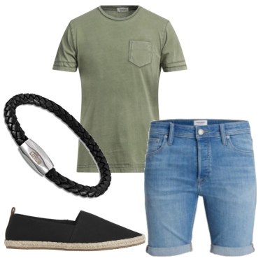 Outfit Camiseta Verde Hombre: 31 Outfit Hombre | Bantoa