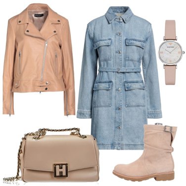 Outfit Botines Beige Un solo color Mujer: 11 Outfit Mujer | Bantoa