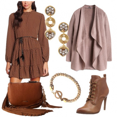 Outfit Bohemian con dettagli chic