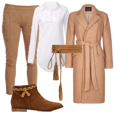 Outfit Un versatile color cammello