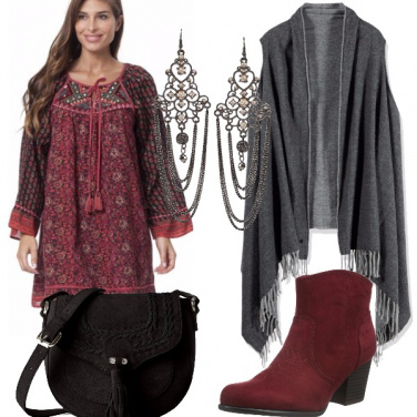 Outfit Un tocco di bohémien
