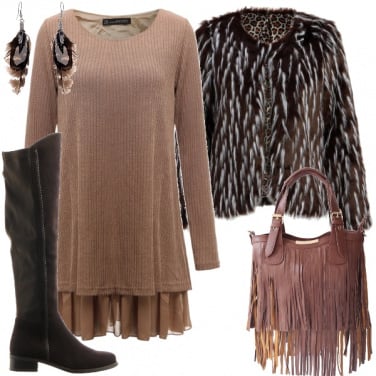 Outfit Chic in stile bohemian