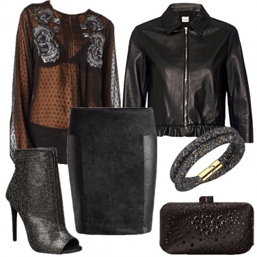 Outfit Femminilità rock