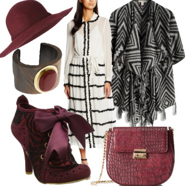 Outfit Cerimonia in stile bohémien