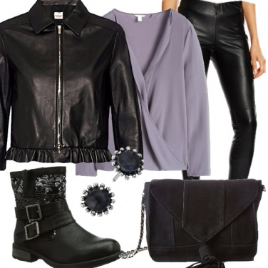 Outfit Il mio stile rock