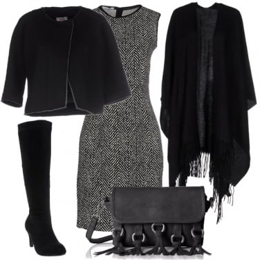 Outfit L\'abito a spina di pesce