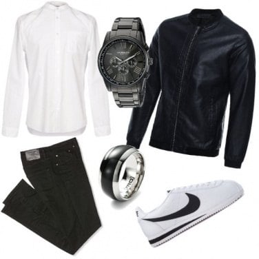 Outfit Black & White