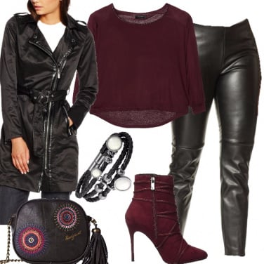 Outfit Rock nel cuore
