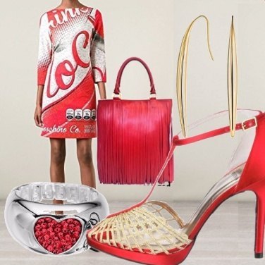 Outfit Coca cola