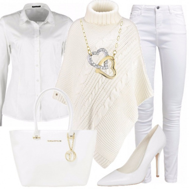 Outfit Divina in total white