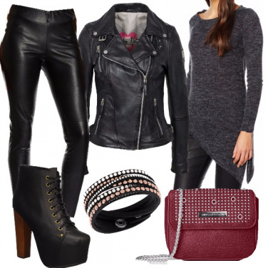 Outfit Cuore rockettaro