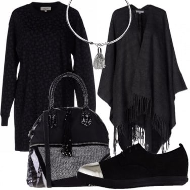 Outfit Un tocco argento