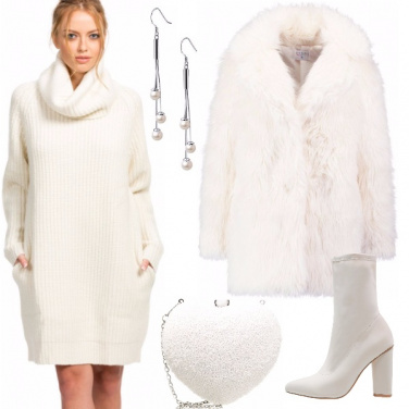 Outfit Morbidezza total white