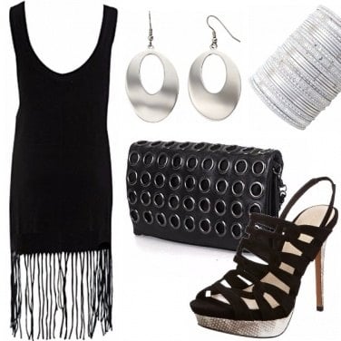 Outfit Frange rock