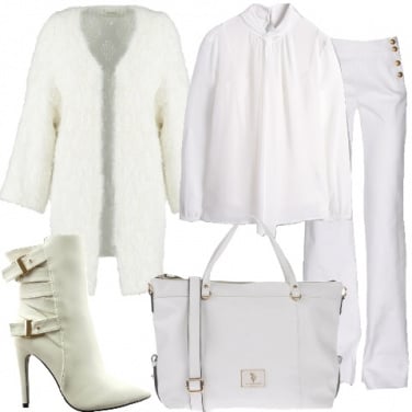 Outfit Aperitivo in total white