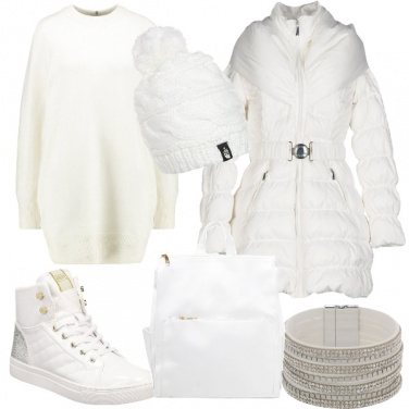 Outfit Bianco brillante